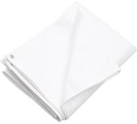 vidaXL Bâche de protection 260 g/m² 6x6 m blanc HDPE