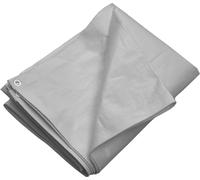 vidaXL Bâche de protection 260 g/m² 8x10 m Gris HDPE