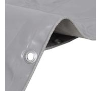 vidaXL Bâche de protection 650 g/m² 1,5 x 20 m Gris