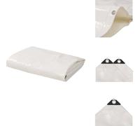vidaXL Bâche de protection 650 g/m² 2x3 m Blanc - Bâches