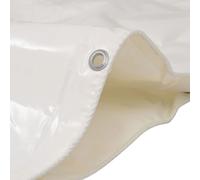 vidaXL Bâche de protection 3x4 m – 650 g/m² – Blanc