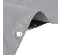 vidaXL Bâche de protection 650 g/m² 3x4 m Gris