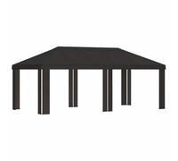 vidaXL, housse de pavillon, 6 x 3 mètres, anthracite, polyester, 190 g/m²