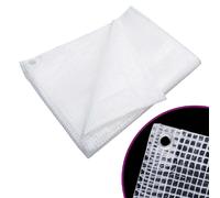 VIDAXL Bâche gaze 140 g/m² 6x8 m Blanc