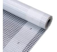 vidaXL Bâche Leno 260 g/m² 2 x 5 m Blanc