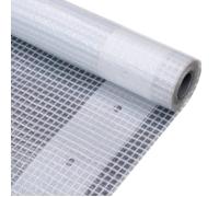 vidaXL Bâche de couverture Leno Blanc 4 x 10 m 260 g/m