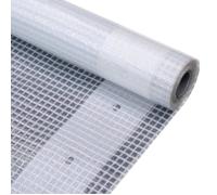 vidaXL Bâche Leno Imperméable Blanc 4 x 6 m 260 g/m²