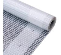 vidaXL Bâche Leno 260 g/m² 4x10 m Film de Serre Bâche Housse de Protection