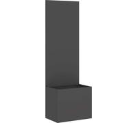 vidaXL Bâche pare-vue pour jardin Noir 50 x 32 x 150 cm