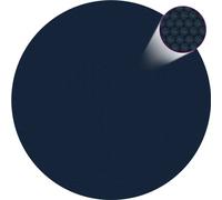 vidaXL Film Solaire Piscine Flottant Ø549 cm - Bleu et Noir