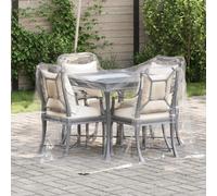 vidaXL Bâche transparente 2x3 m PVC
