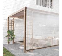 vidaXL Bâche transparente - 8x12 m