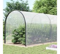 vidaXL Bâche transparente 10 x 12 m avec œillets – Polyéthylène
