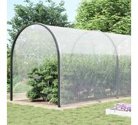 vidaXL Bâche transparente avec œillets 12x12 m polyéthylène