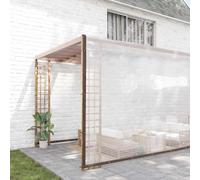 vidaXL Bâche transparente avec œillets 12x12 m polyéthylène