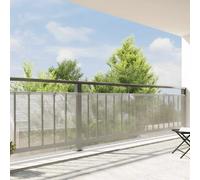 vidaXL Bâche transparente avec œillets 1 x 10 m polyéthylène 4018501