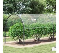 vidaXL Bâche transparente avec œillets 4x12 m PVC
