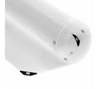 vidaXL Bâche transparente avec œillets 4x12 m PVC