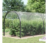 vidaXL Bâche transparente avec œillets 5 x 12 m PVC