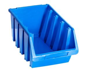 vidaXL Bacs gerbables 14 pcs. Bleu Plastique