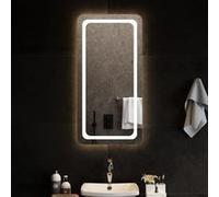 vidaXL Badkamerspiegel LED 50x100 cm3154101 miroir G