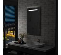 vidaXL Badkamerspiegel LED 60x100 cm144710 Argent G