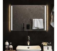 vidaXL Miroir de salle de bain à LED - 70x50 cm