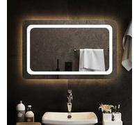 vidaXL Miroir LED 80x50