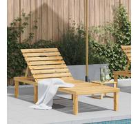 vidaXL Bain de soleil en pin imprégné