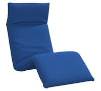 vidaXL Bain de soleil pliable bleu royal 175x54x8,5 cm tissu Oxford