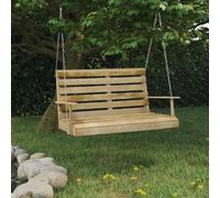 vidaXL Balancelle Bois de pin imprégné 110 cm