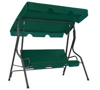 vidaXL Balancelle de Jardin Vert 170 x 110 x 153 cm Tissu