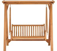 vidaXL Balancelle hollywoodienne 174 cm bois massif teck
