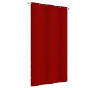 vidaXL Balkonscherm 120x240 cm oxford stof rood148545 Rouge G