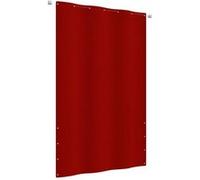 vidaXL Écran de balcon Rouge 140x240 cm Tissu Oxford