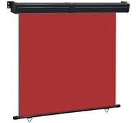 vidaXL Balkonscherm 165x250 cm rood48433 Rouge G