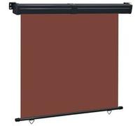 vidaXL Store latéral de balcon 175x250 cm brun