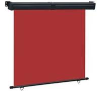 vidaXL Balkonscherm 175x250 cm rood48439 G