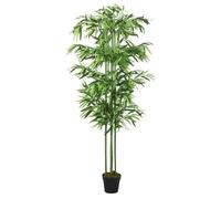 vidaXL Bambou artificiel 576 feuilles 150 cm vert 358994