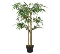 vidaXL Bambou artificiel 760 feuilles 120 cm vert 358976