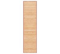 vidaXL Tapis en bambou 80x300 cm Marron