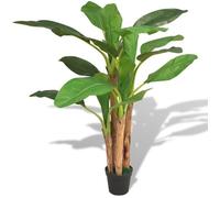 vidaXL Bananier Artificiel avec Pot Plante Décoration d'Intérieur 175 cm Vert