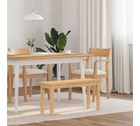 Vidaxl Banc 90 Cm Bois Massif Caoutchouc