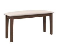 vidaXL Banc 90 cm Marron Bois Massif Caoutchouc, Chaise de Banc, canapé de Banc, Banc d'entrée, siège de Banc, Banc d'intérieur, Banc de Couloir