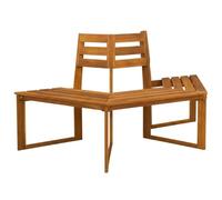 vidaXL Banc d'arbre 160 x 70 x 86 cm Bois d'Acacia Massif Naturel