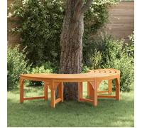 vidaXL Banc en forme d'arbre, couleur naturelle, 160 x 80 x 45 cm, bois d'eucalyptus massif