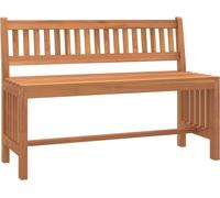 vidaXL Banc de jardin 110 cm en bois massif d'eucalyptus