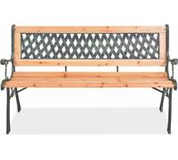 vidaXL Banc de jardin 122 cm bois