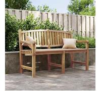 vidaXL Banc de jardin 149,5x60x90 cm bois de teck solide 364409