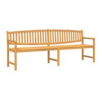 vidaXL Banc de jardin 228x59,5x90 cm teck massif